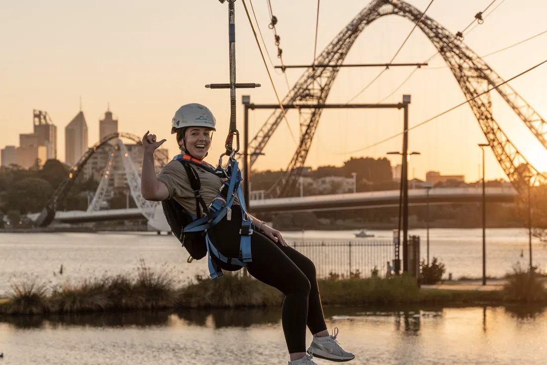 Matagarup Zip+Climb, Perth